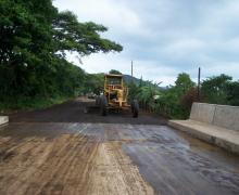 Construcción Carretera Montepío-Sontecomapan